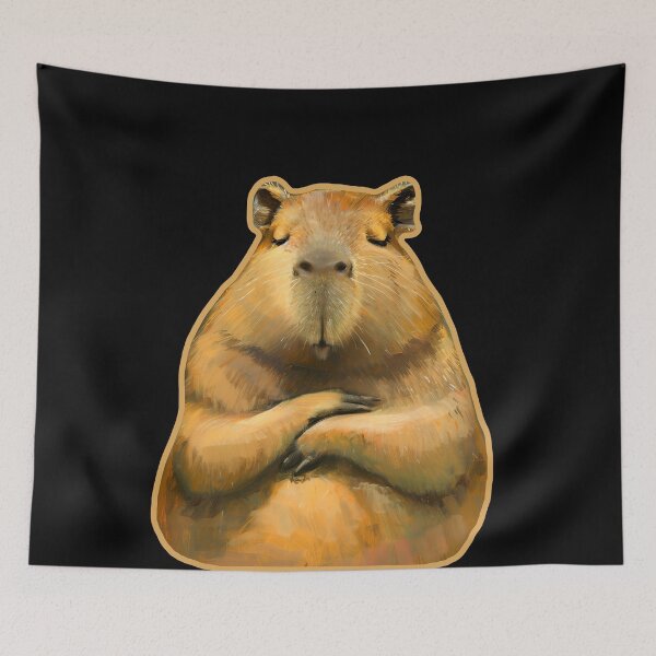 Item preview, Capybara Zen Mode designed and sold by MelaFay.