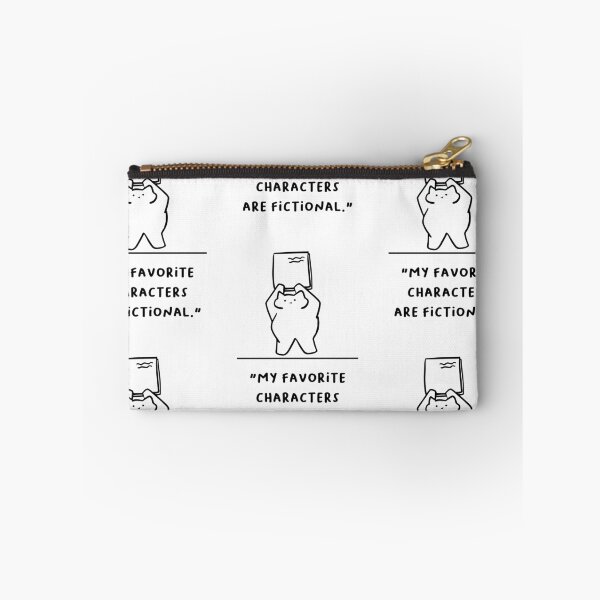 Item preview, "My Favorite Characters Are Fictional" designed and sold by RM-Journey.