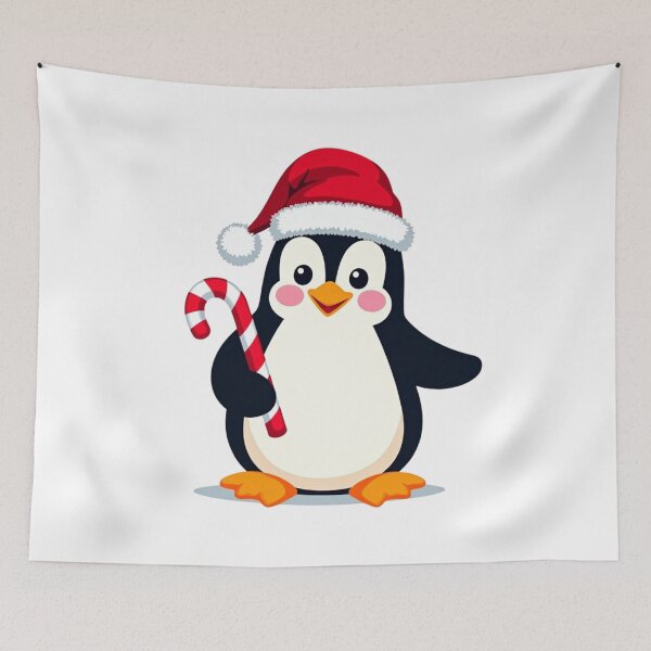 Item preview, Cute Christmas Penguin Art designed and sold by HobsS.