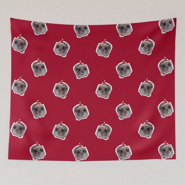 Item preview, Ugly Christmas Sad Hamster designed and sold by GosiaArtGarden.