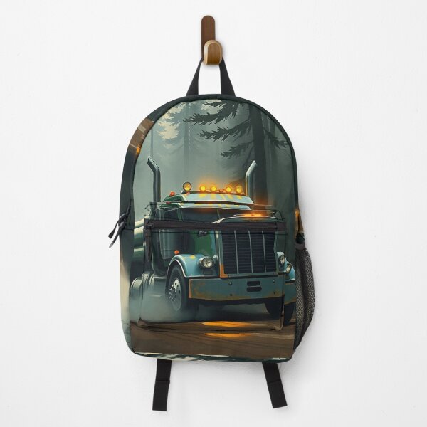 Item preview, Big Rig Trucking Art designed and sold by Skye Ryan-Evans.