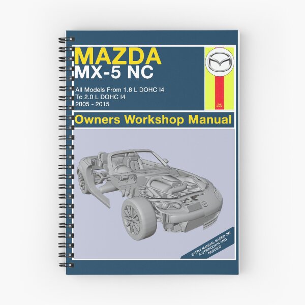 Item preview, Mazda MX5 NC Owners Manual designed and sold by KLloydPhotos.