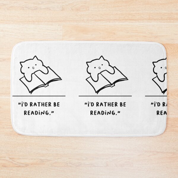 Item preview, "I’d Rather Be Reading" designed and sold by RM-Journey.