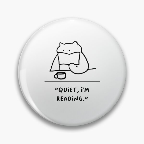 Item preview, "Quiet, I’m Reading" designed and sold by RM-Journey.