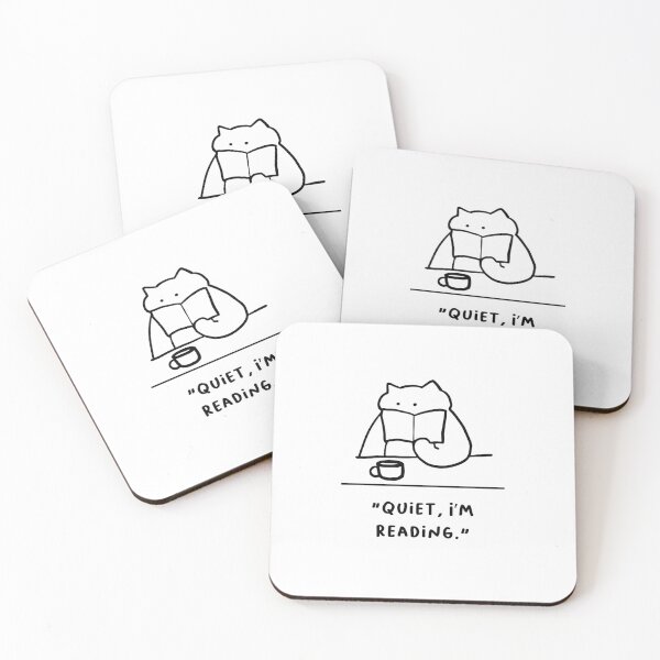 Item preview, "Quiet, I’m Reading" designed and sold by RM-Journey.