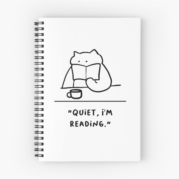 Item preview, "Quiet, I’m Reading" designed and sold by RM-Journey.