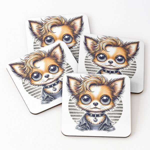 Item preview, Perrito Chihuahua Retro Cool designed and sold by JonelleTshirts.