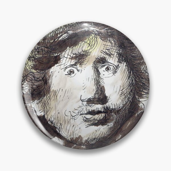 Item preview, Rembrandt-Inspired Engraving with Sepia Wash designed and sold by MihaitaStudio.