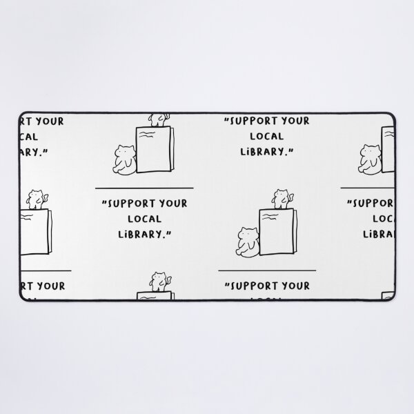 Item preview, "Support Your Local Library" designed and sold by RM-Journey.
