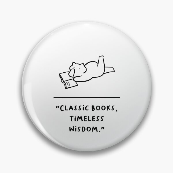 Item preview, "Classic Books, Timeless Wisdom" designed and sold by RM-Journey.
