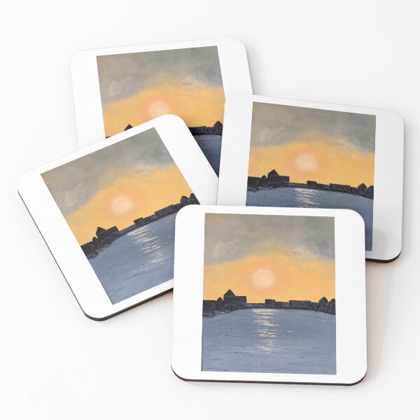 Item preview, Sunrise over the port designed and sold by Karen Hairston.