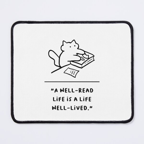 Item preview, "A Well-Read Life Is a Life Well-Lived" designed and sold by RM-Journey.