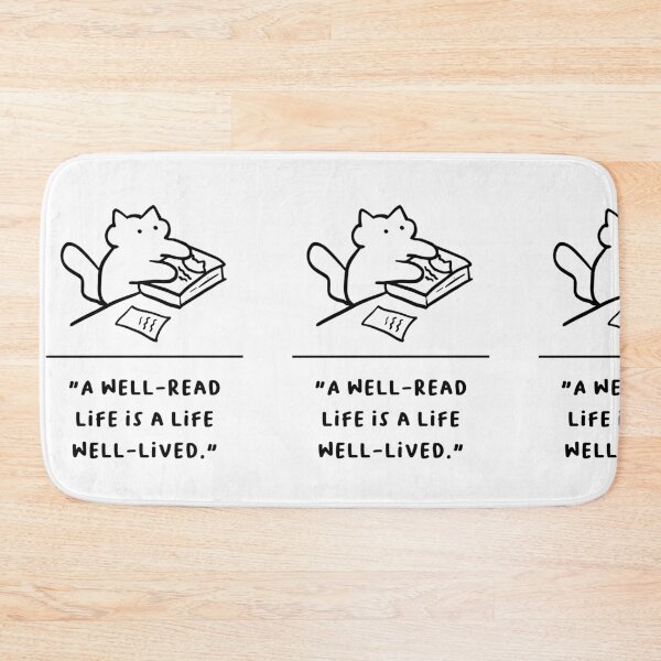 Item preview, "A Well-Read Life Is a Life Well-Lived" designed and sold by RM-Journey.