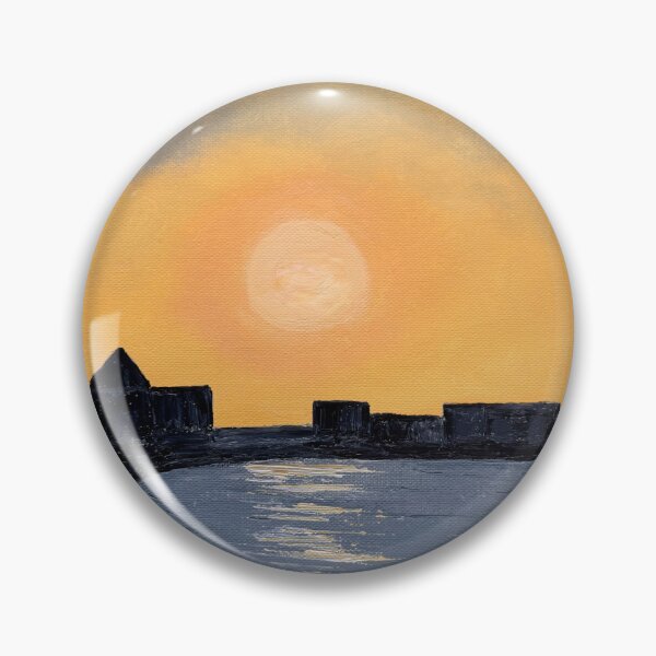 Item preview, Sunrise over the port (square crop) designed and sold by Karen Hairston.