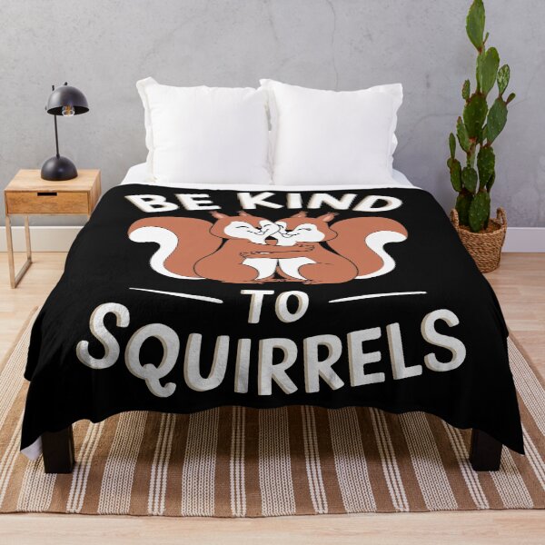 Item preview, Be Kind to Squirrels Cute Hug designed and sold by InsanseCreation.