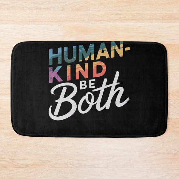 Item preview, Humankind Be Both Inspirational Quote designed and sold by InsanseCreation.