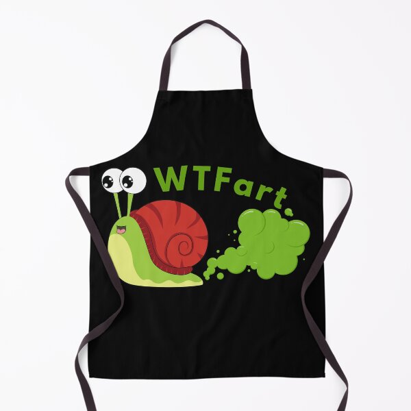 Item preview, W T Fart Snail Humor - Funny and Quirky Design, I Farted designed and sold by IceBathDESIGNS.