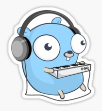 Golang Go Sticker