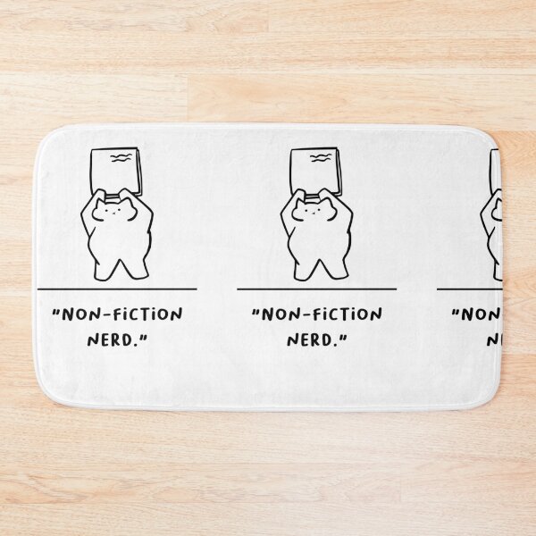 Item preview, "Non-Fiction Nerd" designed and sold by RM-Journey.