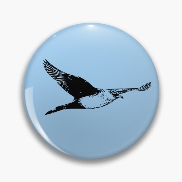 Item preview, Pomarine Jaeger Skua Black Design  designed and sold by designsasstultd.