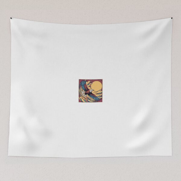 Item preview, Eagle flying under the sun designed and sold by gabrielvlmx.