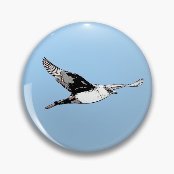 Item preview, Pomarine Jaeger Skua Black Alternate Design  designed and sold by designsasstultd.