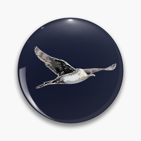 Item preview, Pomarine Jaeger Skua White Alternate Design  designed and sold by designsasstultd.