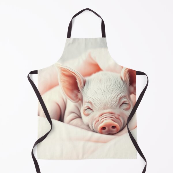 Item preview, Snoozing Pink Piglet designed and sold by Skye Ryan-Evans.
