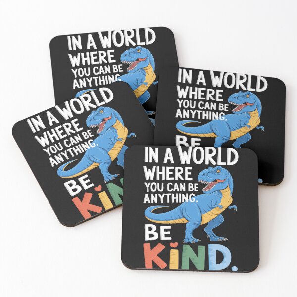 Item preview, Inspirational Be Kind Dino Design designed and sold by InsanseCreation.