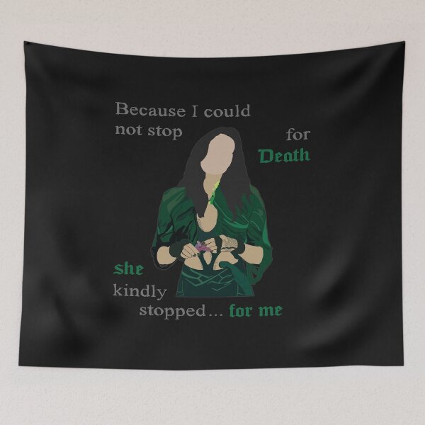 Item preview, Because I Could Not Stop for (Lady) Death designed and sold by Mint-Rose.