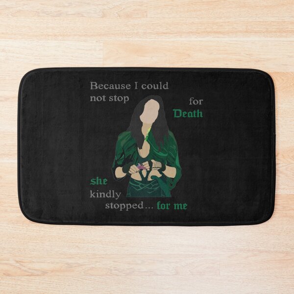 Item preview, Because I Could Not Stop for (Lady) Death designed and sold by Mint-Rose.