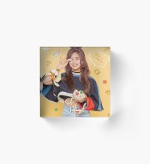 Jihyo TWICE What is Love Acrylic Block