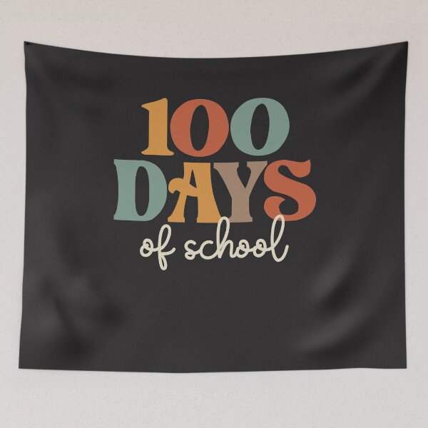 Item preview, Groovy 100 Days of School - Retro for Kids & Teachers designed and sold by cidolopez.