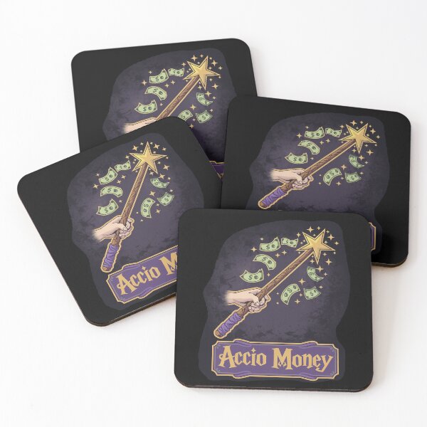Item preview, Accio Money | Wizarding spell designed and sold by RedCircleArt.