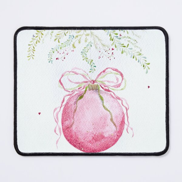 Item preview, Watercolor Pink Ornament designed and sold by Dusty-Penny.