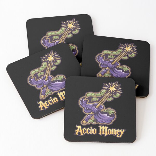 Item preview, Accio Money | Wizarding spell designed and sold by RedCircleArt.