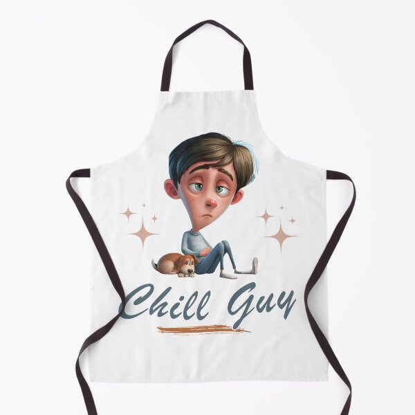 Item preview, Chill guy, Dog Lover Cartoon Boy Funny Design designed and sold by Raise2Shine.