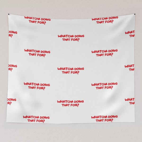 Item preview, Whatcha doing that for? graffiti font text designed and sold by JashJhaveri.
