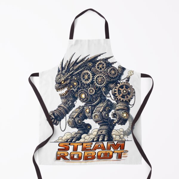 Item preview, Huge Retro Steam Punk Robot designed and sold by JonelleTshirts.