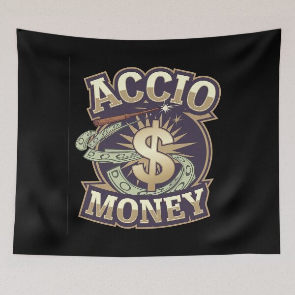 Item preview, Accio Money | Wizarding spell designed and sold by RedCircleArt.