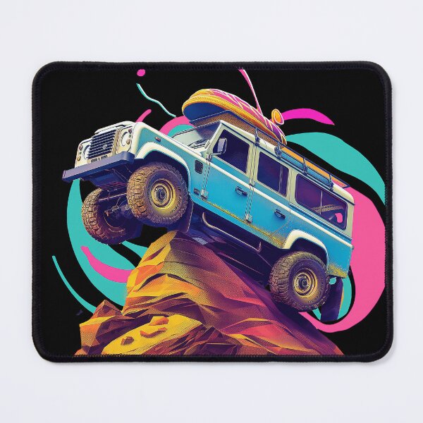 Item preview, 4X4 on Vibrant Adventure Terrain designed and sold by MotoBites.