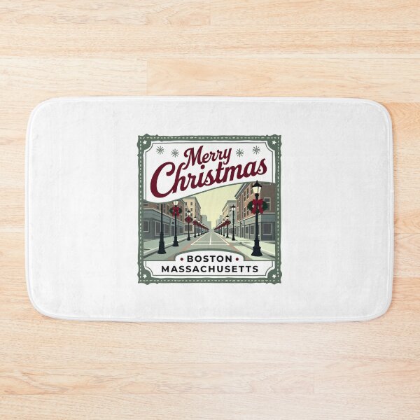 Item preview, Boston at Christmas Time designed and sold by positiveimages.