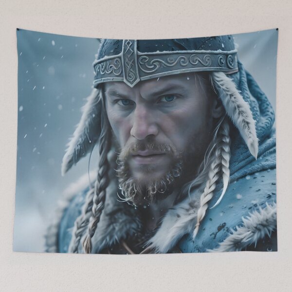 Item preview, Viking in the Snow designed and sold by Mr-Saxon.