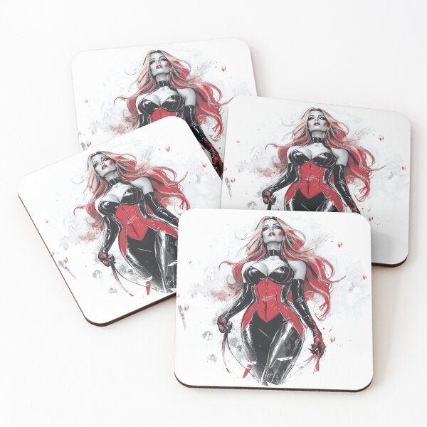 Item preview, woman in red dress designed and sold by javierparra.