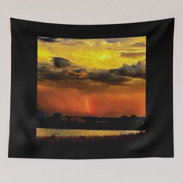 Item preview, Majestic Landscape Beneath Dramatic Storm Clouds Unfolding designed and sold by IFLYBaby.