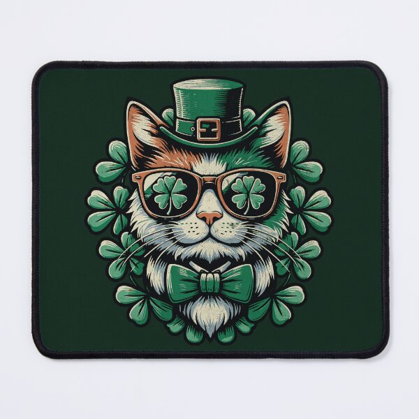 Item preview, Purrfect St Pattys Day designed and sold by AwesomeBeyondLimits.