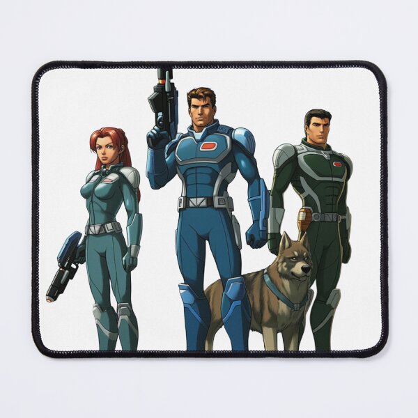 Item preview, Galactic Defenders: Space heroes against alien invasion designed and sold by panchoflex.