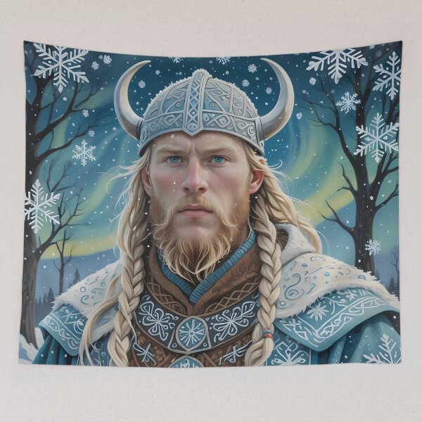 Item preview, Viking in the Snow designed and sold by Mr-Saxon.