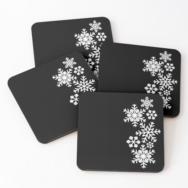 Item preview, One-side Fantasy Dancing Snowflakes Asymmetry Shapes Mania designed and sold by Shapes-Mania.