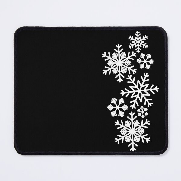 Item preview, One-side Fantasy Dancing Snowflakes Asymmetry Shapes Mania designed and sold by Shapes-Mania.